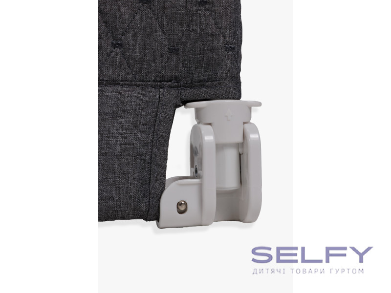 Захисний бортик для ліжка VELANO Wolli, grey, Фото 7