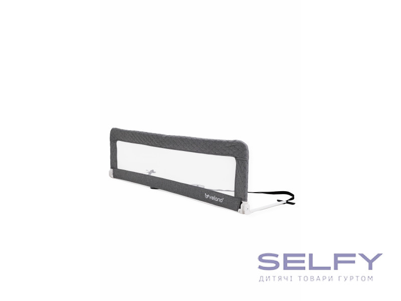 Защитный бортик для кровати VELANO Wolli, grey, Фото 3