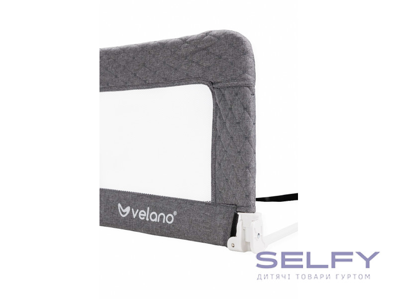 Захисний бортик для ліжка VELANO Wolli, grey, Фото 6