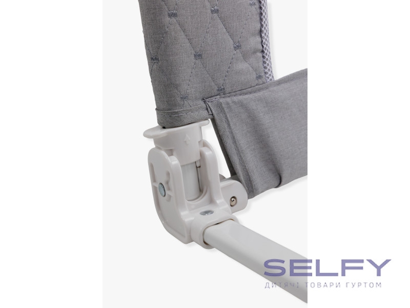 Захисний бортик для ліжка VELANO Wolli, light grey, Фото 8