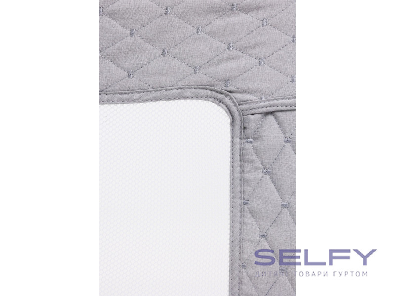 Захисний бортик для ліжка VELANO Wolli, light grey, Фото 6