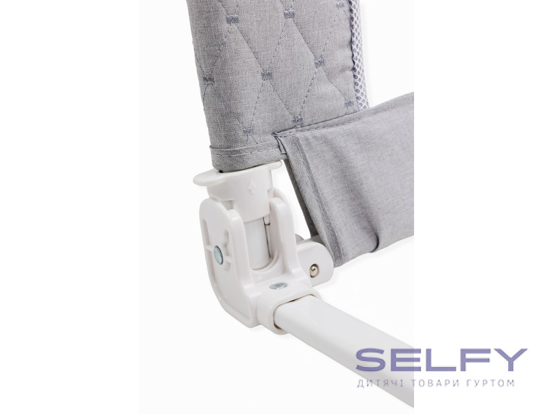 Захисний бортик для ліжка VELANO Wolli, light grey, Фото 7