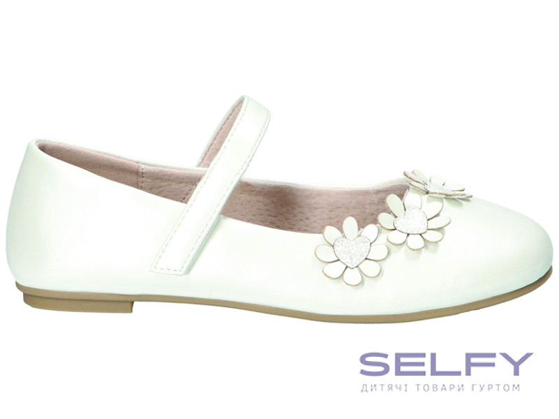 Туфлі дитячі American ClubAK 02 білий 33-37, Фото 1