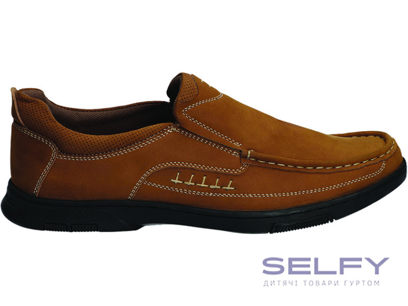 Туфли КОЖА American Club CY 190 коричневый 42-44, Фото 1