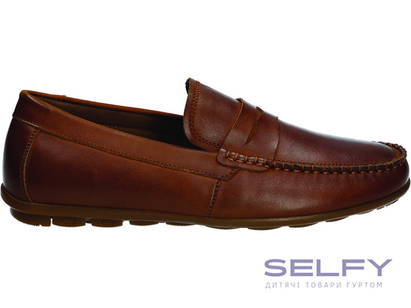 Туфлі ШКІРА American Club CY 193 коричневий 41-45, Фото 1