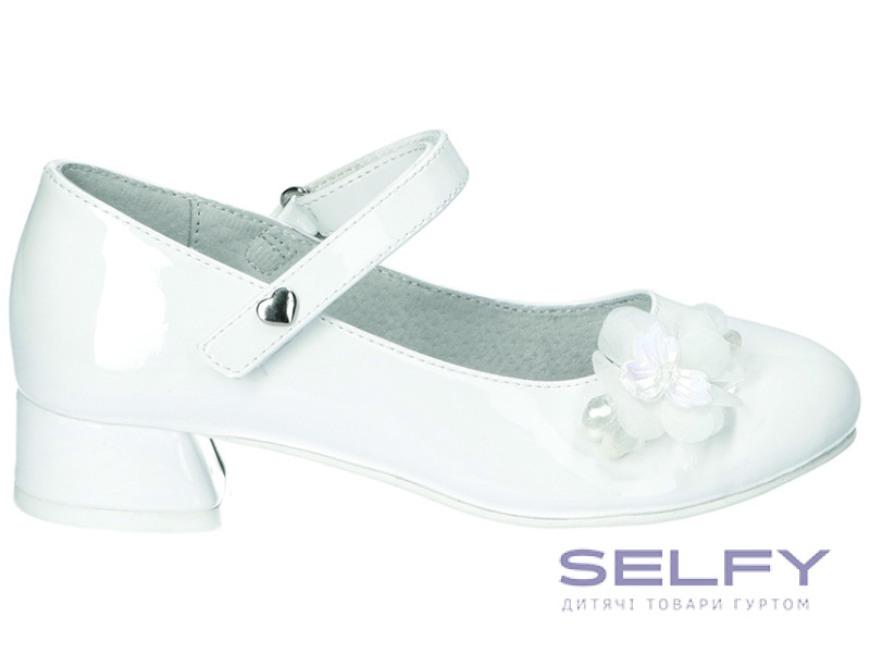 Туфли праздничные American Club KOM 68 белые 34-37, Фото 1