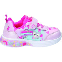 Кросівки American Club RL 181 рожевий 24-28  LED