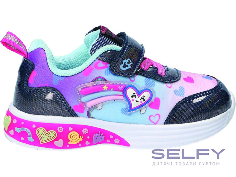 Кроссовки American Club RL 181 темно-синий 24-28 LED, Фото 1