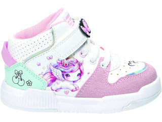 Кроссовки American Club ES 209 бело-розовый 24-28