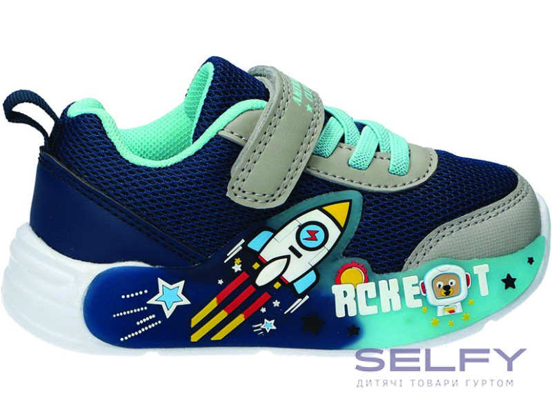 Кроссовки American Club RL 176 синий 24-28, Фото 1