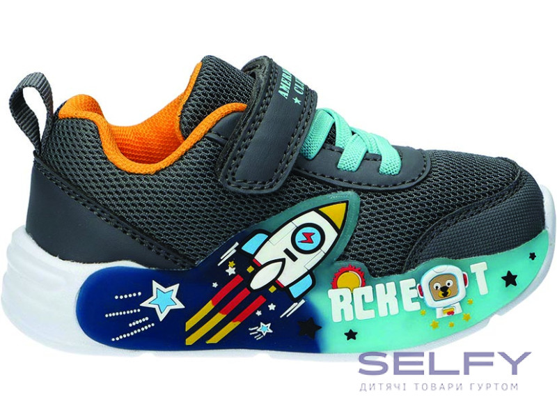 Кроссовки American Club RL 176 серый 24-28, Фото 1