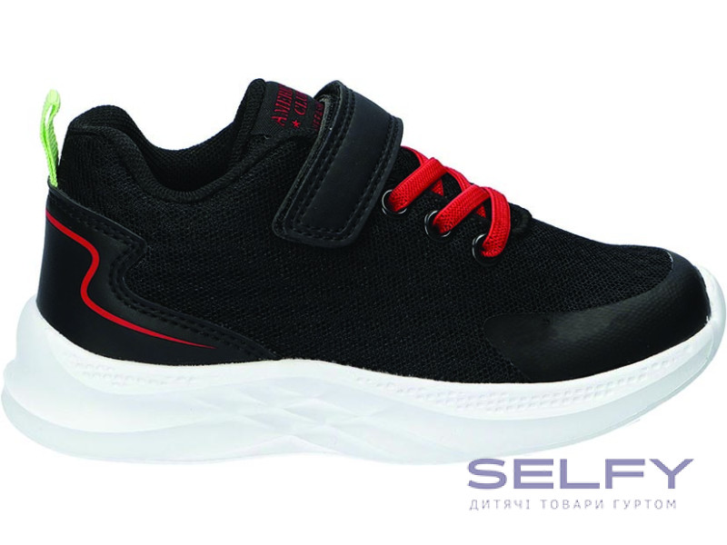 Кросівки American Club RL 175 чорний 27-31, Фото 1