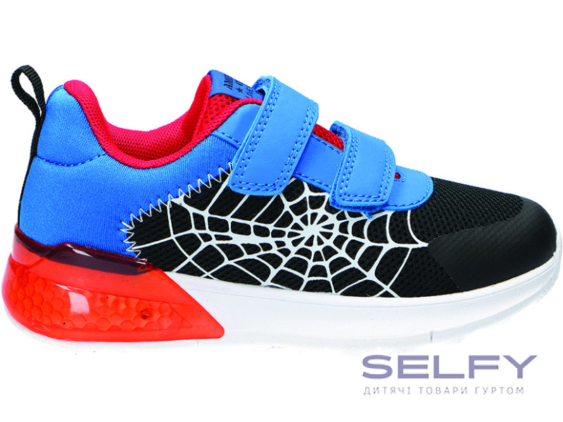 Кроссовки American Club ES 217 черный-синий 25-31, Фото 1