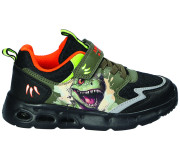 Кросівки American Club ES 207 чорно-оранджевий 27-31