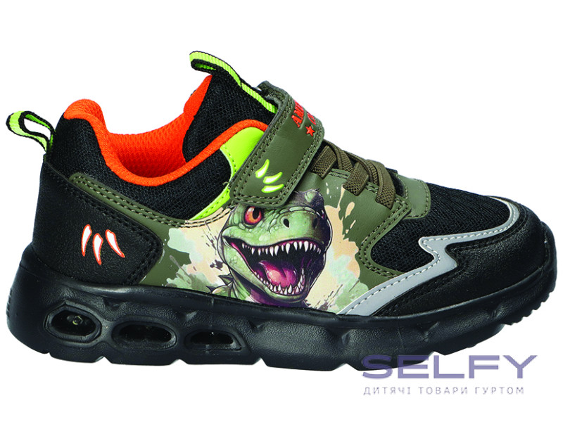 Кросівки American Club ES 214 синьо-оранджевий 26-30, Фото 1