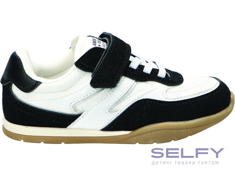 Кроссовки American Club ES 213 бело-черный 32-36, Фото 1