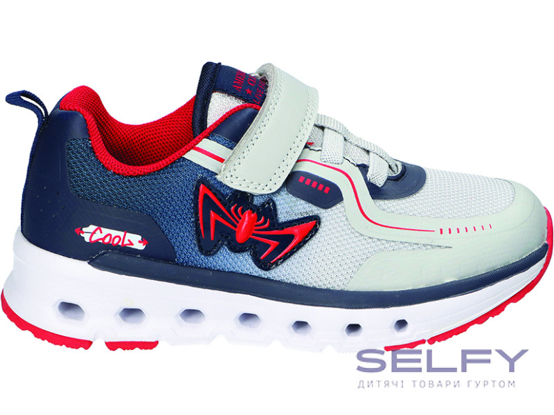 Кроссовки American Club ES 210 сине-красный 27-31, Фото 1