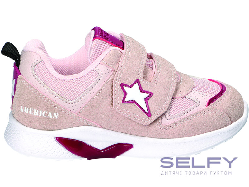 Кросівки American Club ES 212 рожевий 26-30, Фото 1