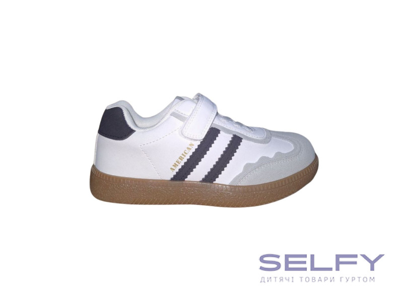 Кроссовки American Club XD 178 бело-черный 27-31, Фото 1