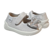 Ketty 18-25 сіра, блискучий бант