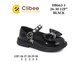Туфлі Clibee DB663-1 black26-30