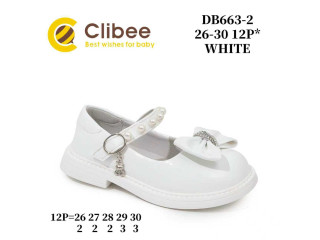 Туфли Clibee DB663-2 white 26-30