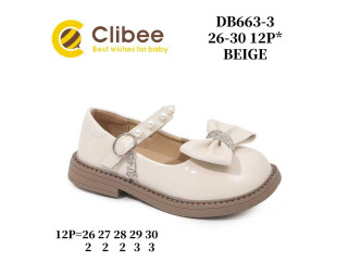 Туфлі Clibee DB663-3 beige 26-30