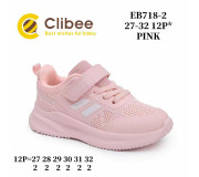Кроссовки детские Clibee EB718-2 pink 27-32
