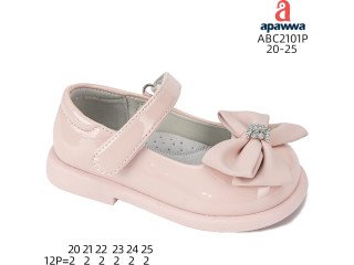 Туфлі дитячі Apawwa ABC2101P pink 20-25