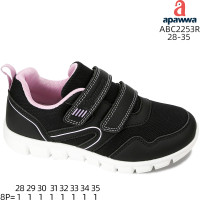Кросівки Apawwa ABC2253R black-pink 28-35