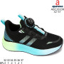 Кроссовки Apawwa ABC2693R black-green 32-37 Кроссовки Apawwa ABC2693R black-green 32-37