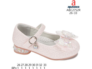 Туфли детские Apawwa ABC2752R pink 26-33