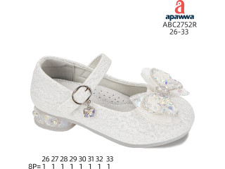 Туфлі дитячі Apawwa ABC2752R white 26-33
