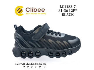 Кросівки дитячі Clibee LC1183-7 black 31-36