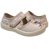 Лада 24-30 сіра, бежева підошва, киця