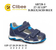 Босоніжки дитячі Clibee AB728-1 d.blue-a.blue 27-32