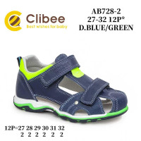 Босоножки детские Clibee AB728-2 d.blue-green 27-32
