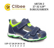 Босоножки детские Clibee AB728-2 d.blue-green 27-32