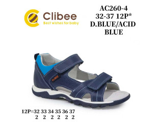 Босоніжки дитячі Clibee AC260-4 blue-green 32-37