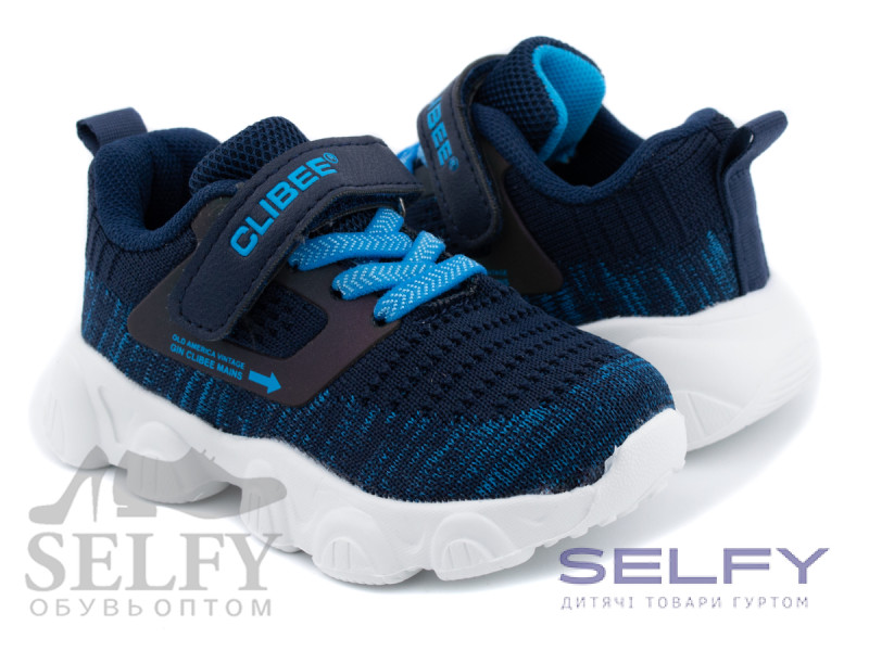 Кросівки дитячі Clibee F985 blue-acide blue 21-26 по- розмірно, Фото 1