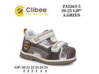 Босоніжки дитячі Clibee ZA2263-5 a.green 20-25