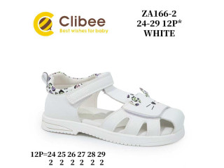 Босоніжки дитячі Clibee ZA166-2 white 24-29