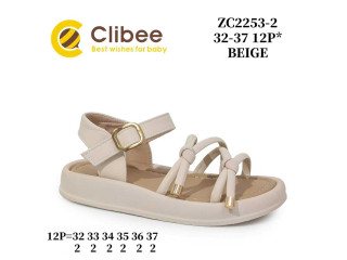 Босоніжки дитячі Clibee ZC2253-2 beige 32-37