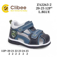 Босоножки детские Clibee ZA2263-2 l.blue 20-25