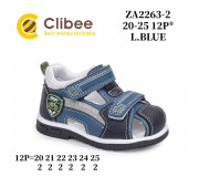 Босоніжки дитячі Clibee ZA2263-2 l.blue 20-25