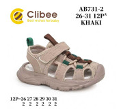 Босоніжки дитячі Clibee AB731-2 khaki 26-31
