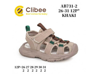 Босоніжки дитячі Clibee AB731-2 khaki 26-31