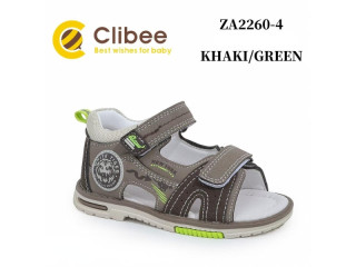 Босоніжки дитячі Clibee ZA2260-4 khaki-green 23-28