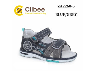 Босоніжки дитячі ClibeeZA2260-5 blue-grey 23-28
