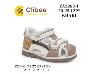 Босоніжки дитячі Clibee ZA2263-1 khaki 20-25
